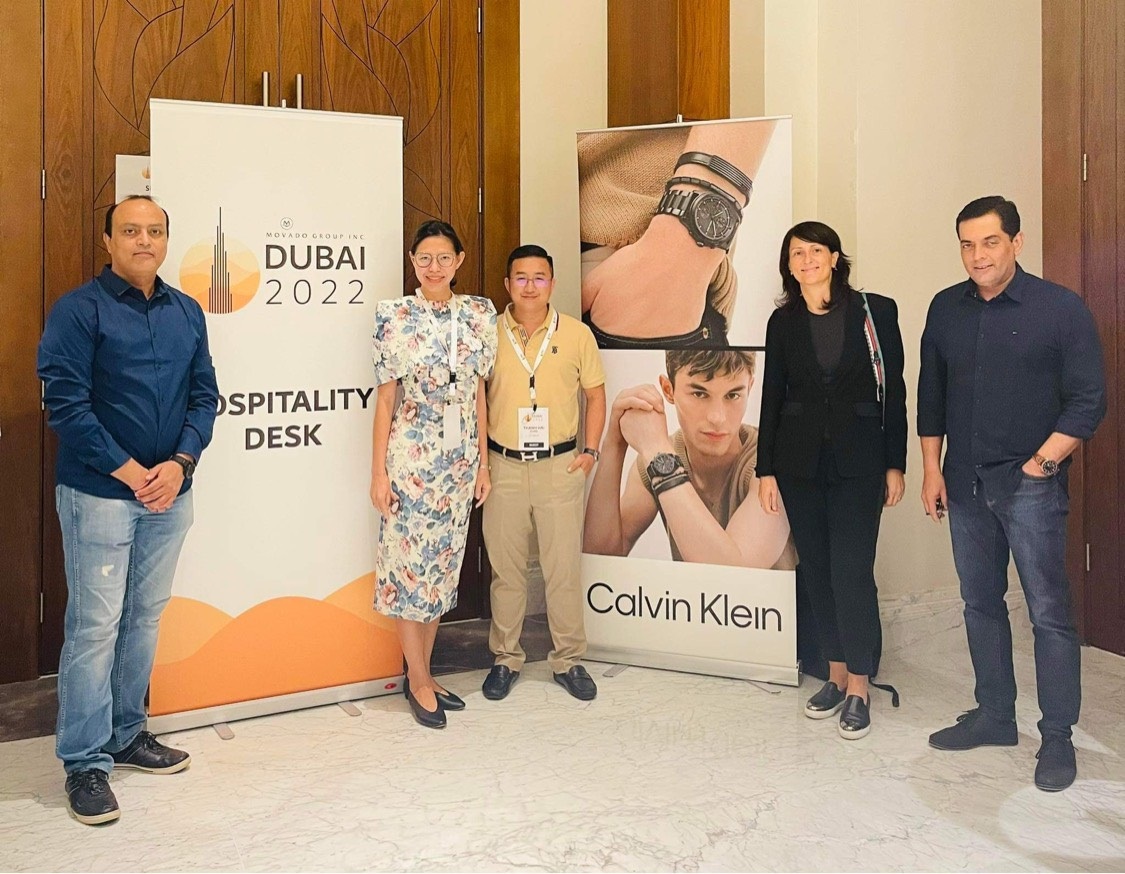 CEO Đặng Thanh Hải đại diện Đồng hồ Hải Triều tham dự MGI Groups REGIONAL SUMMIT 2023 - Sự kiện dành cho 50 đại lý bán lẻ hàng đầu thế giới của Movado Group tại Dubai