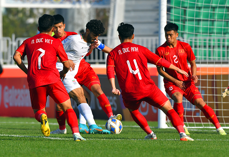U20 Việt Nam không thể giành điểm trước U20 Iran.