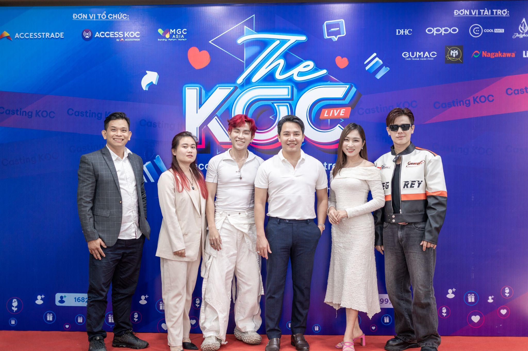 Ban Giám khảo gồm Doanh nhân Nguyễn Ngọc Tài, 2 chuyên gia Đàm Đình Hưng &amp; Thanh Thanh, 2 MC Trần Anh Huy &amp; Phương Ly, đại sứ ACCESS KOC Call Me Duy.