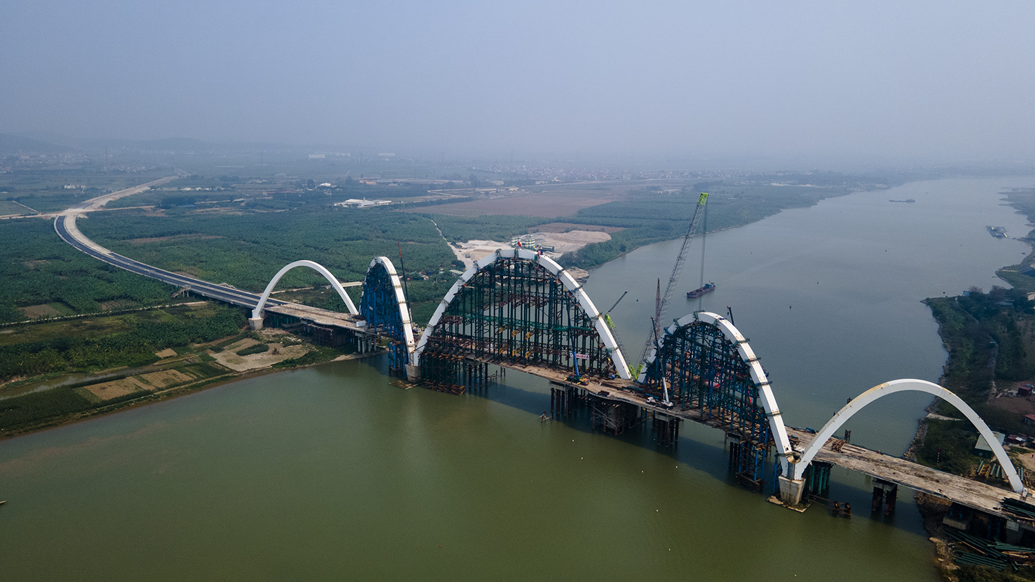 Cầu Phật Tích&nbsp;- Đại Đồng Thành bắc qua sông Đuống (Bắc Ninh). Cầu được khởi công xây dựng vào tháng 1/2018, do Ban quản lý xây dựng giao thông tỉnh Bắc Ninh làm chủ đầu tư và thực hiện quản lý khai thác vận hành.