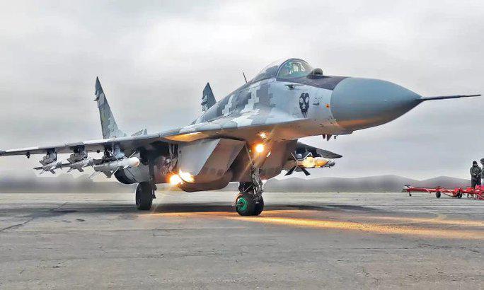 Tiêm kích MiG-29 Ukraine trước một chuyến xuất kích. Ảnh: Drive