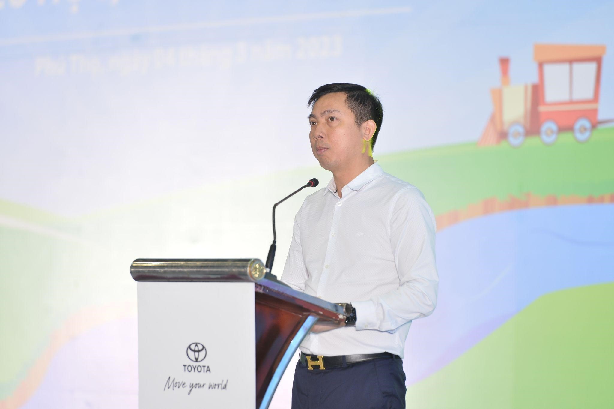 Thượng tá Phạm Việt Công đánh giá cao những nỗ lực của Toyota Việt Nam trong việc duy trì và tổ chức cuộc thi