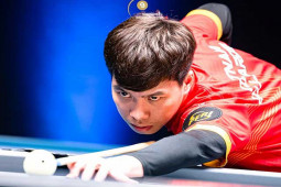 Thể thao - "Địa chấn" Lường Đức Thiện thắng “phù thủy bi-a Anh” 5-0