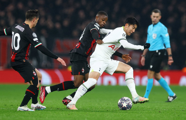 Son Heung Min thi đấu cực tệ khi Tottenham Hotspur không thể ghi bàn vào lưới AC Milan&nbsp;