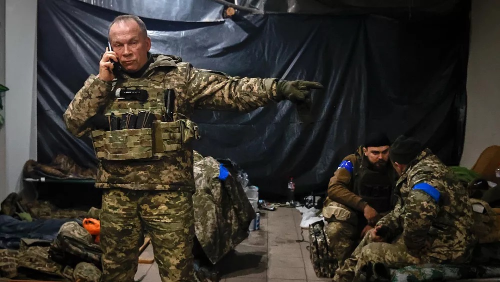 Ông Oleksandr Syrskyi – tướng quân đội cấp cao bậc nhất của Ukraine (ảnh: CNN)