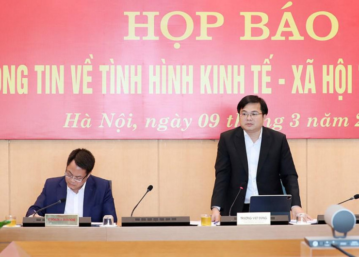 Chánh văn phòng UBND TP Hà Nội Trương Việt Dũng. Ảnh: Trọng Phú