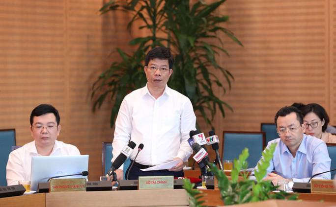 Ông Nguyễn Xuân Sáng, Phó Giám đốc Sở Tài chính Hà Nội, trả lời về lộ trình tăng giá nước sạch