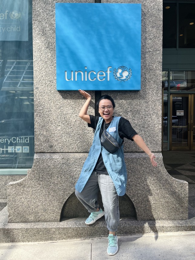 Quỳnh Giang đã có nhiều trải nghiệm thú vị qua hình thức du lịch bụi. (Ảnh: NVCC)