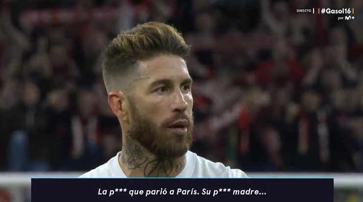 Ramos bị nghi chửi Paris trong trận gặp Bayern