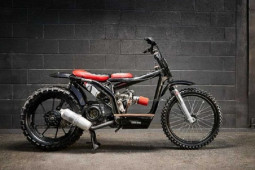 Thế giới xe - Piaggio Liberty cực lạ mắt với phiên bản Flat Tracker