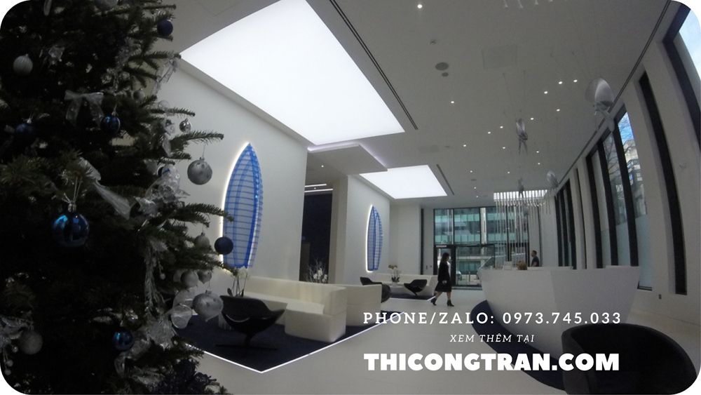 Trần xuyên sáng văn phòng công ty – nét chấm phá mới mẻ trong thiết kế thi công nội thất Hồ Chí Minh và Hà Nội - 3