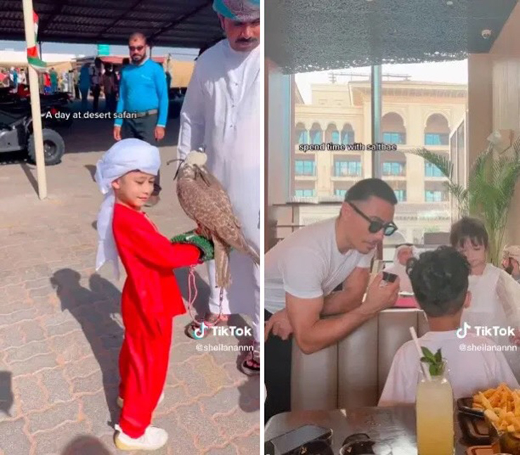 Cậu bé 5 tuổi dành cả ngày ăn chơi xa xỉ ở Dubai khiến cư dân mạng ghen tỵ - 1