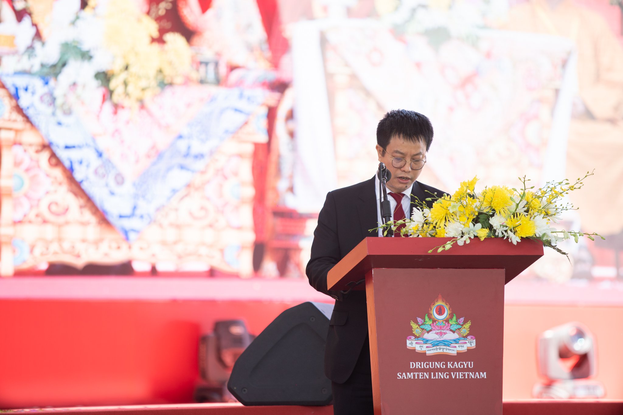 Ông Trần Văn Mạnh - Phó Chủ tịch kiêm Tổng Thư ký Liên hiệp các Hội UNESCO Việt Nam chia sẻ tại sự kiện trao chứng nhận