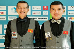 Thể thao - Quyết Chiến - Anh Chiến vào tứ kết giải bi-a thế giới, Đức Thiện bị mỹ nhân "vùi dập"