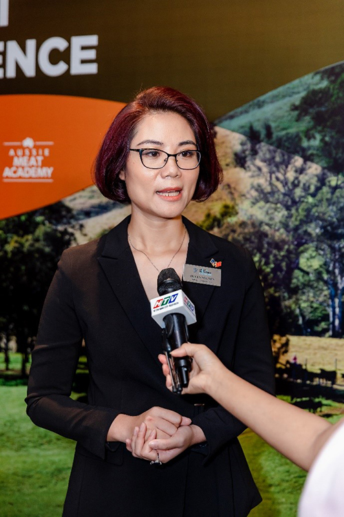 Bà Nguyễn Thúy Huyền – Giám Đốc Thương Mại và Đầu Tư Bang Queensland, Úc tại Việt Nam