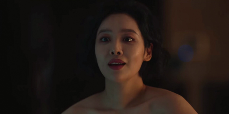 Cha Joo Young vai Hye Jung có cảnh quay lộ toàn bộ phần trên của cơ thể trong phần 2 "The Glory"