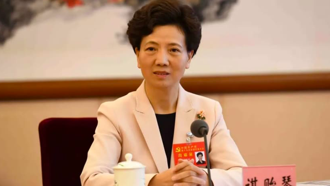 Bà Thầm Di Cầm là người phụ nữ duy nhất trong Quốc vụ viện Trung Quốc khoá mới