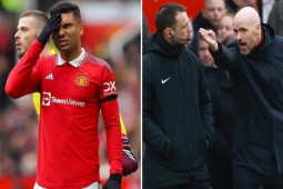Bóng đá - MU nguy cơ "thảm họa kép": Sau Casemiro, cả HLV Ten Hag cũng sẽ bị phạt?