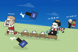 Tranh vui - Ảnh chế: MU "thoát hiểm", Arsenal "lạnh lẽo" trên đỉnh Ngoại hạng Anh