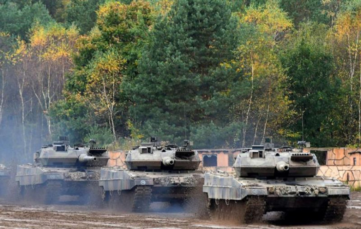 Xe tăng Leopard 2 do Đức sản xuất. Ảnh: GettyImages