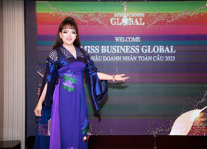 Dàn thí sinh Miss Business Global 2023 lộng lẫy tại lễ trao sash khởi động cuộc thi - 1