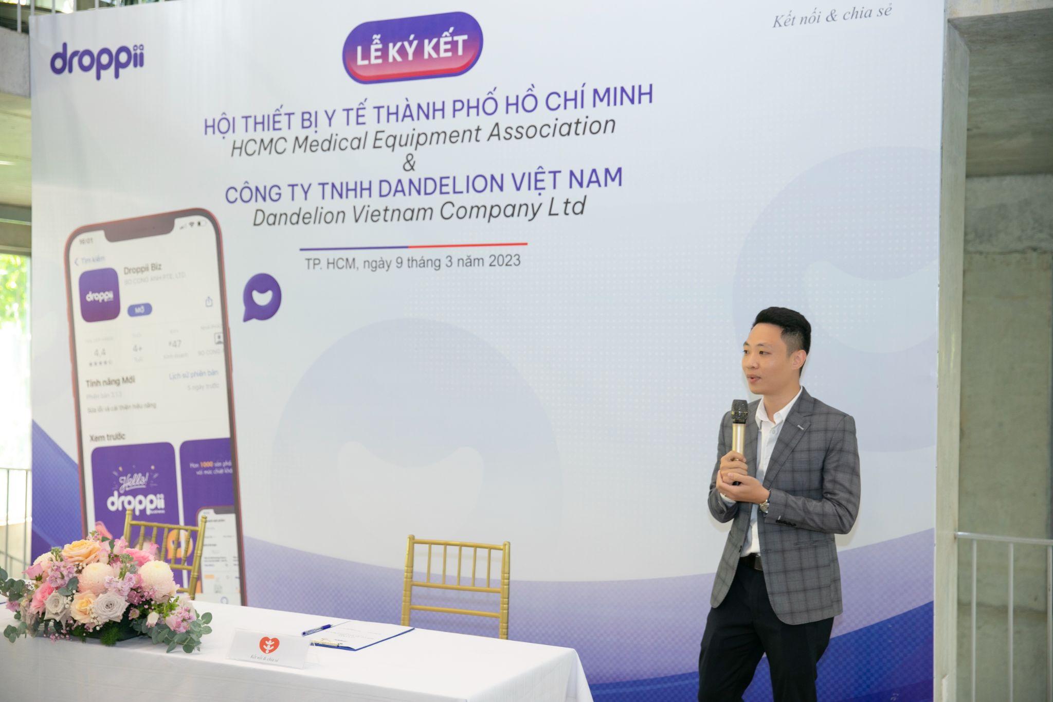 Ông Dương Dương Công Tấn Phát - Giám đốc sản phẩm Droppii