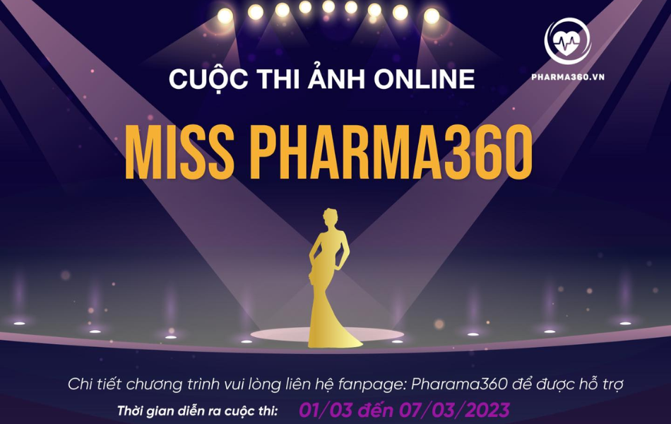 Cuộc thi ảnh online Miss Pharma360 2023