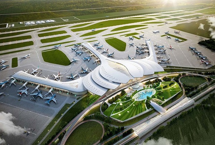Dự án xây dựng sân bay Long Thành giai đoạn 1 có tổng mức đầu tư trên 100.000 tỷ đồng (tương đương gần 4,7 tỷ USD).

