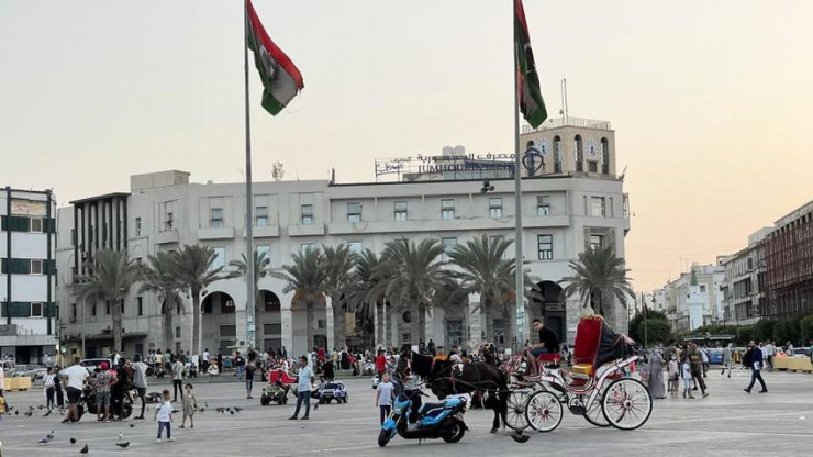 Quảng trường Liệt sĩ, thủ đô Tripoli, Libya. Ảnh: REUTERS