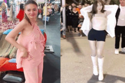 4 triệu người xem hot girl Bắc Ninh, Lan Ngọc nhảy trên đường phố