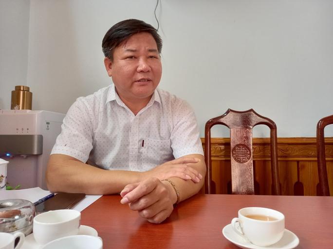 Ông Trịnh Đình Khoa, Chủ tịch UBND thị trấn Quý Lộc