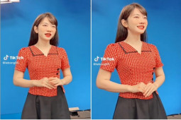 Thời trang - Lê Bống gây bất ngờ vì diện "kín cổng cao tường" khi làm MC