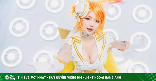 Màn cosplay “ngộp thở” thành nữ hồ ly Liliana game Liên Quân Mobile