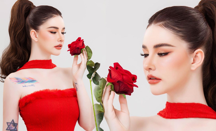 Jessie Vard là mẫu nội y nổi tiếng mang trong mình hai dòng máu Thái Lan và Ireland.
