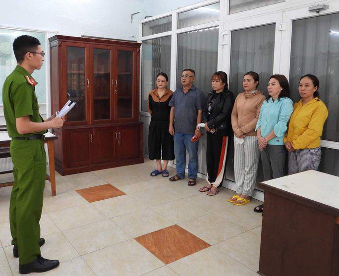 Các đối tượng trong chuyên án bị bắt giữ