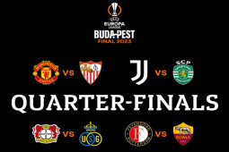 Trực tiếp bốc thăm tứ kết Europa League: MU gặp Sevilla, Juventus đối đầu Sporting CP
