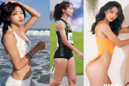 Thể thao - Kiều nữ điền kinh Hàn Quốc đẹp "chim sa cá lặn"