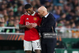 Bóng đá - MU vào tứ kết Europa League: Ten Hag "nổ" tưng bừng, tâng Fernandes lên mây