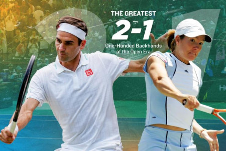 Tuyệt kỹ trái một tay để đời: Federer số 1, Wawrinka xếp sau Henin