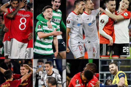 8 anh hào vào tứ kết Europa League: Không có chung kết toàn Anh, MU lo gặp “Vua” Sevilla