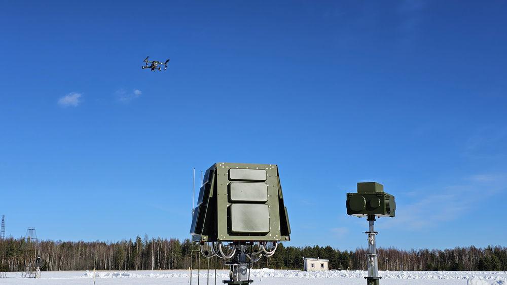 Hệ thống đánh chặn UAV Serp-VS5 của Nga (ảnh: RT)