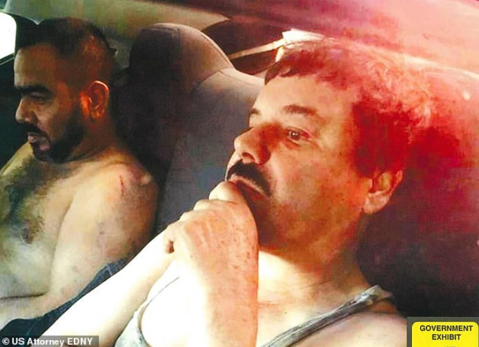El Cholo (trái) và ông trùm El Chapo. Ảnh: US Attorney