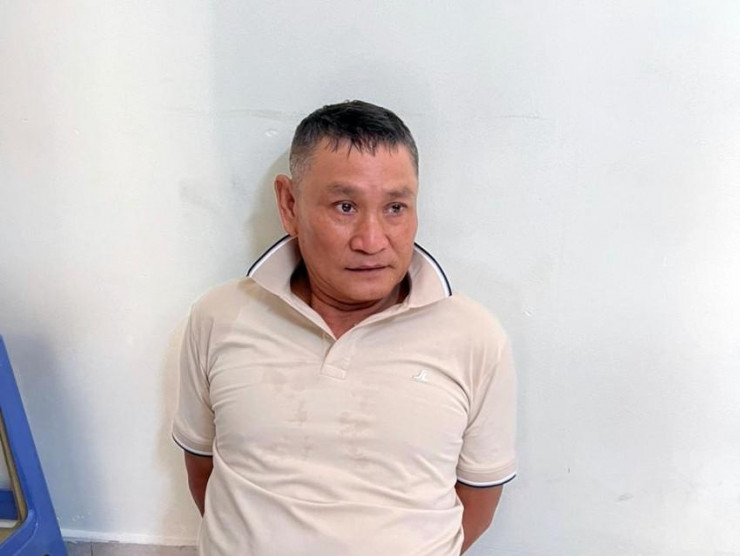 Đinh Viết Dũng bị bắt tại TPHCM. Ảnh: TS