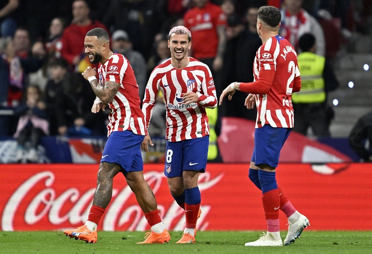 Atletico Madrid có một trận đấu tưng bừng