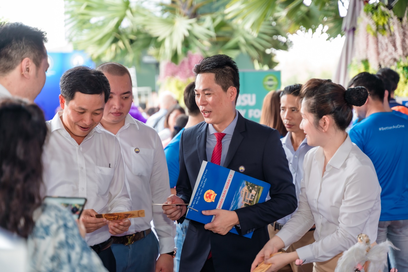 Hội viên phấn khởi khi tham gia chương trình B2B do hội doanh nghiệp quận 12 tổ chức - 2