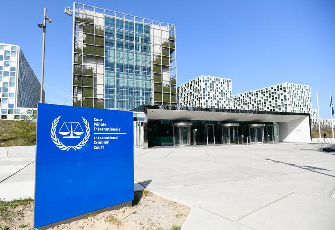 Tòa án Hình sự Quốc tế (ICC) ở TP The Hague - Hà Lan, ngày 31-3-2021. Ảnh: Reuters