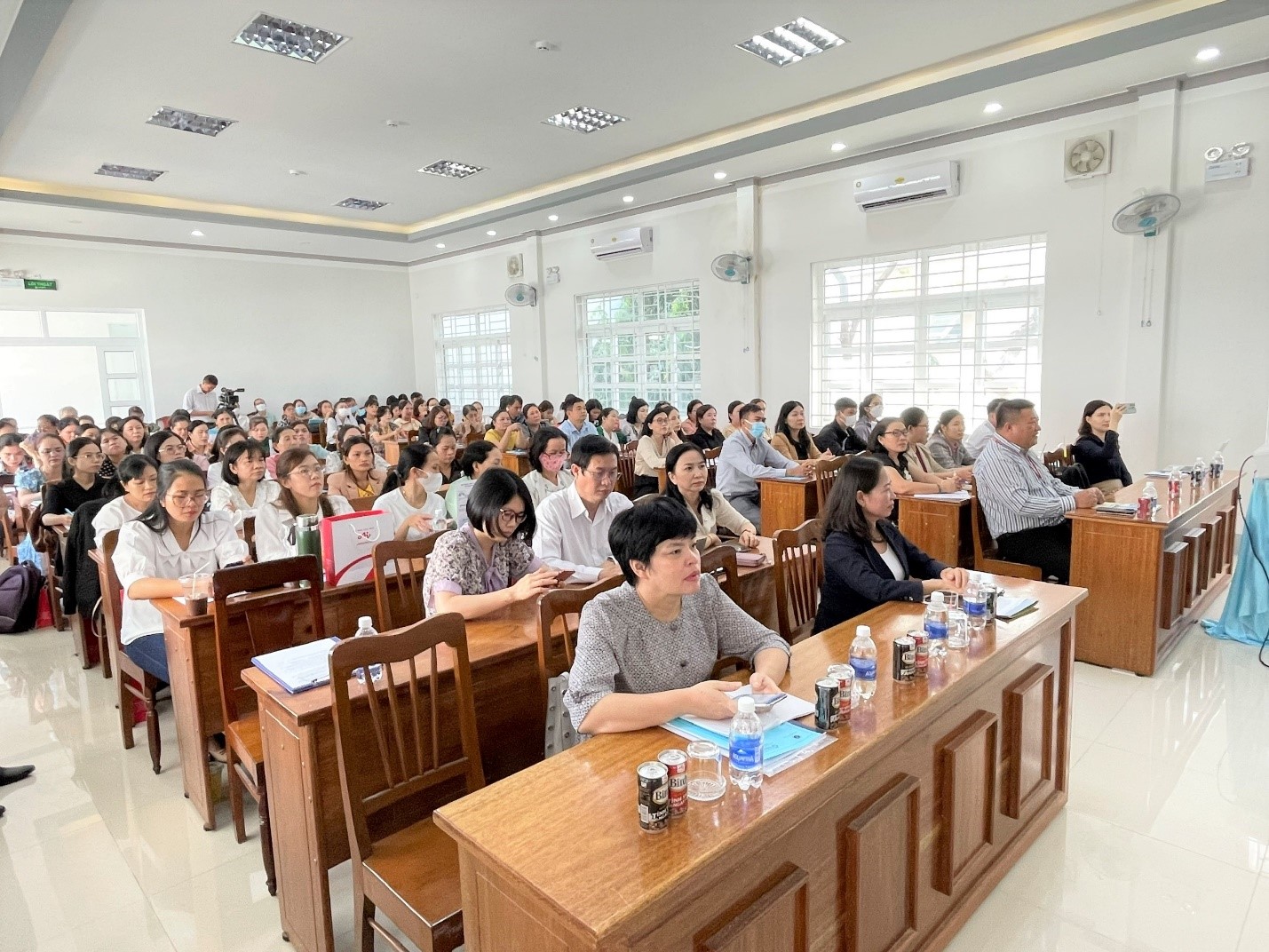 Cán bộ y tế tại Ninh Thuận tham dự hội nghị triển khai Phần mềm ngày 17.03