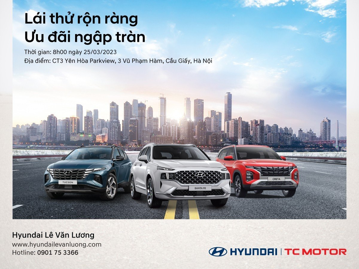 Lái thử rộn ràng – ưu đãi ngập tràn trong tháng 3 - 1