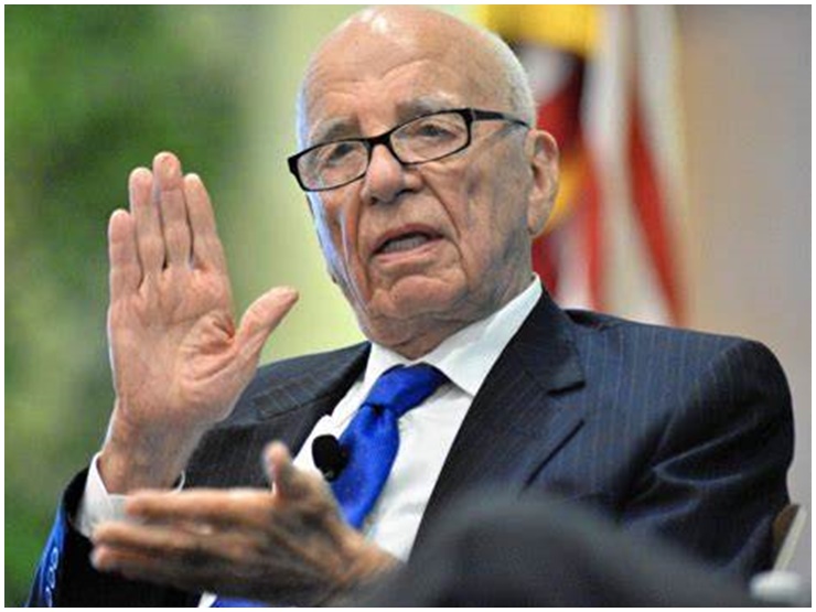 Tỷ phú Rupert Murdoch là ông hoàng truyền thông của thế giới.