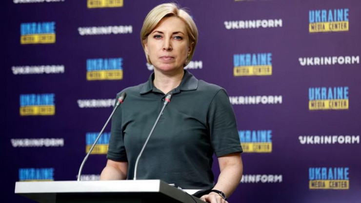 Phó Thủ tướng Ukraine Irina Vereshchuk. Ảnh: UKRINFORM